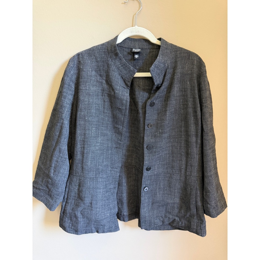 Eileen Fisher Petite Women's Jacket Cotton/Linen
